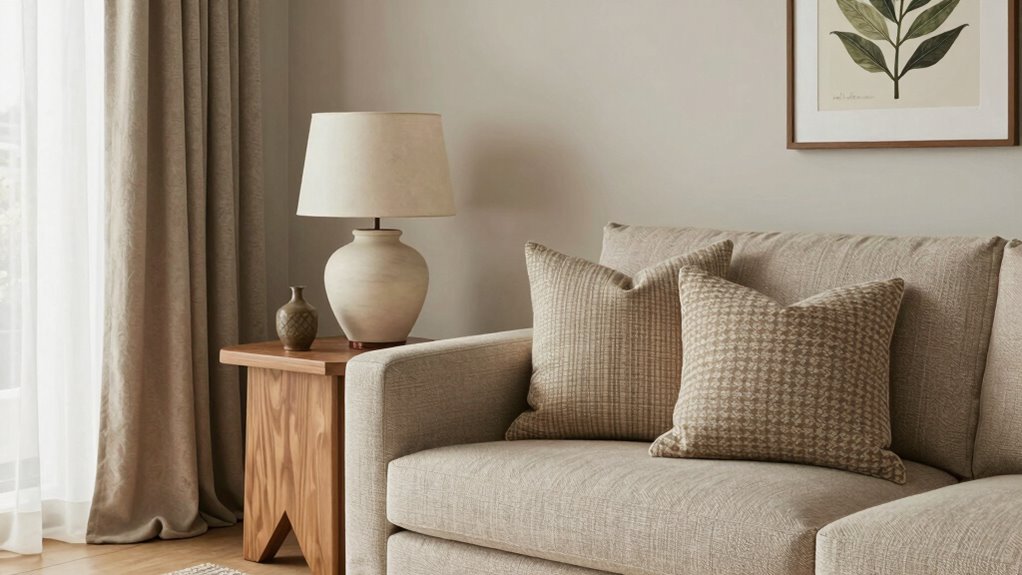 maintain consistent decor style