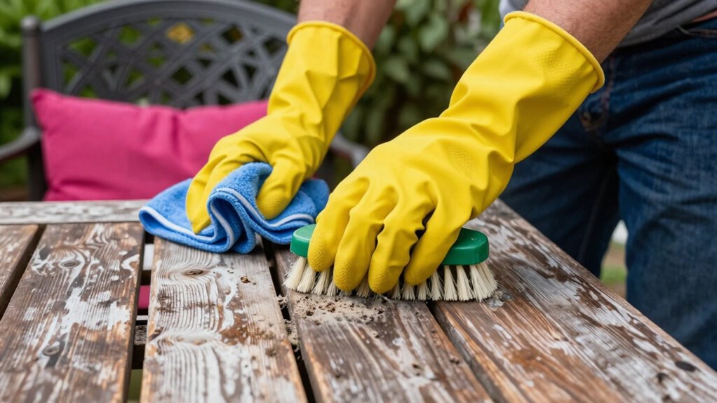 match furniture with cleaning methods