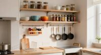 maximize small kitchen storage