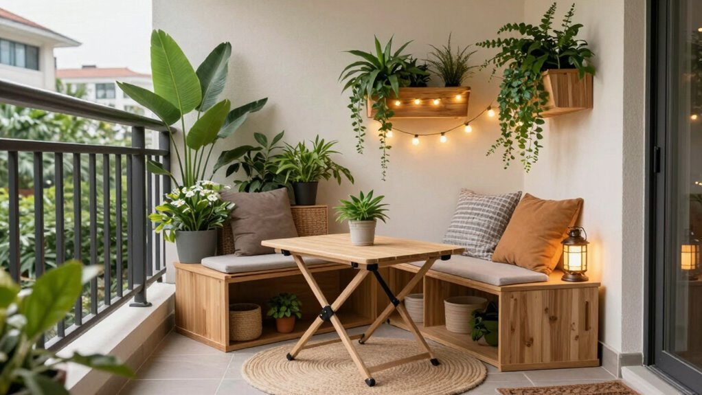 maximize space with furniture