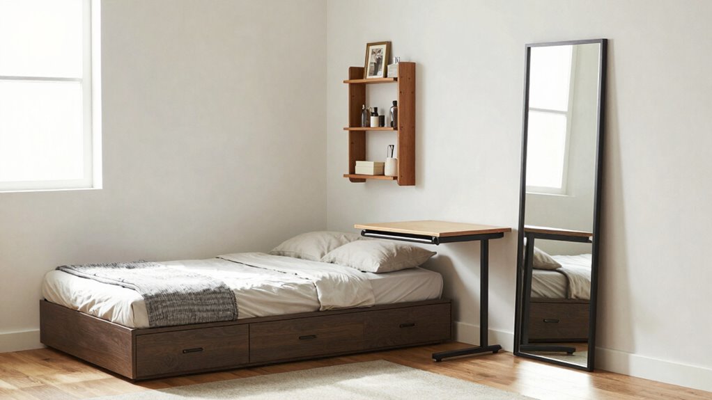 maximize space with multipurpose furniture