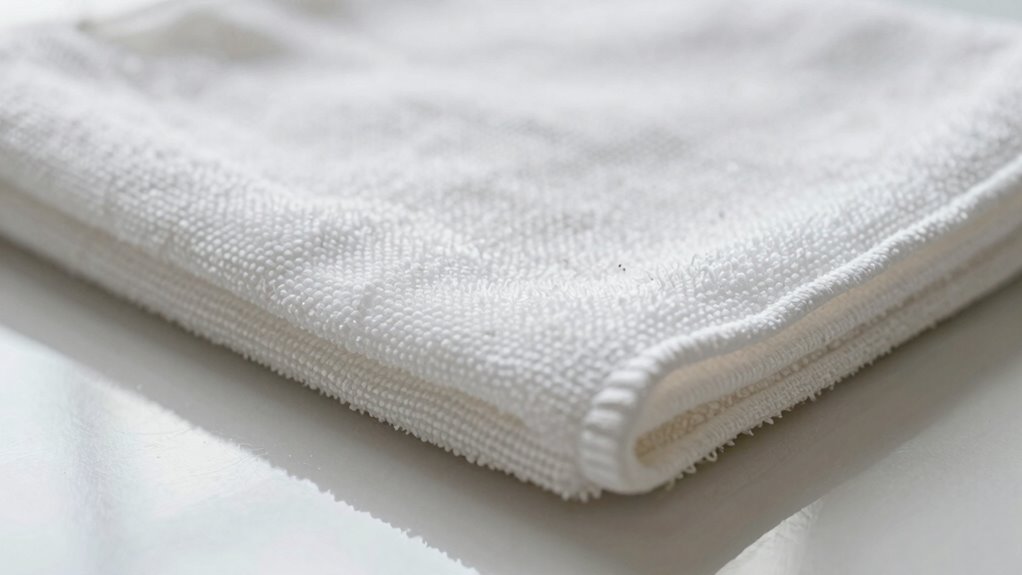 microfiber dirt accumulation reduces cleaning