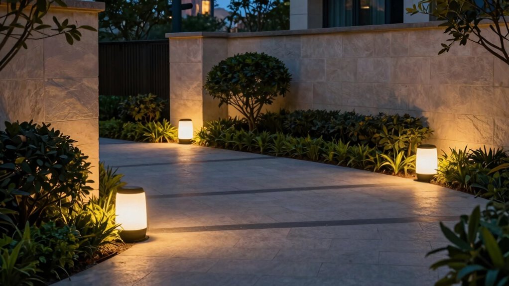 minimize glare with proper fixtures