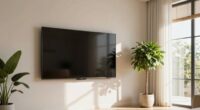 minimize reflections with appropriate window coverings