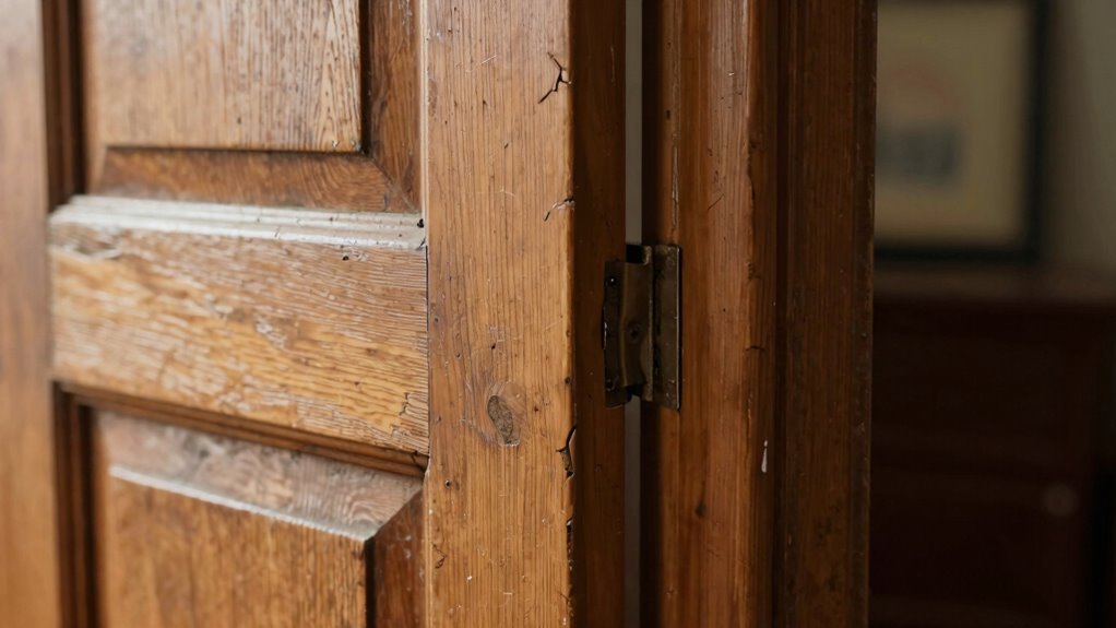 moisture affects door movement