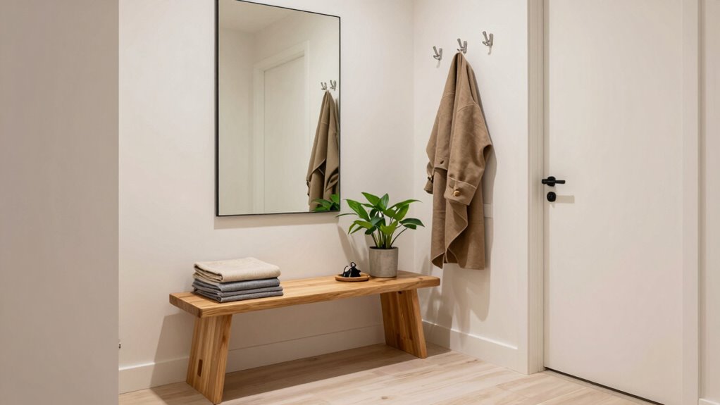 morning entryway tidy routine