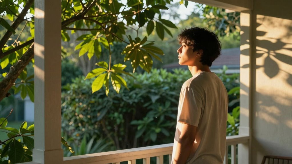 morning walk and bright curtains