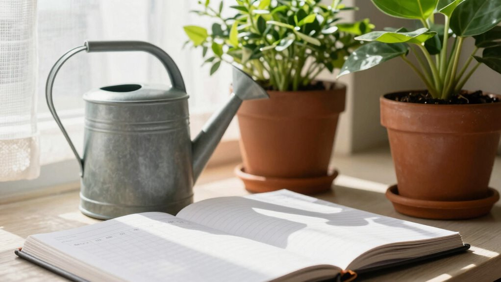 neglecting watering consistency