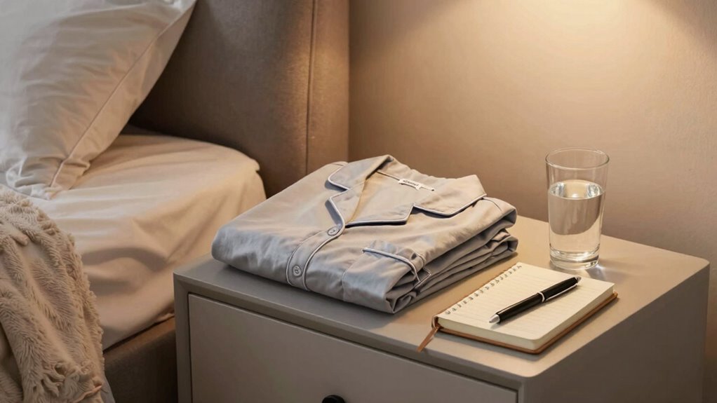 night prep boosts morning calm