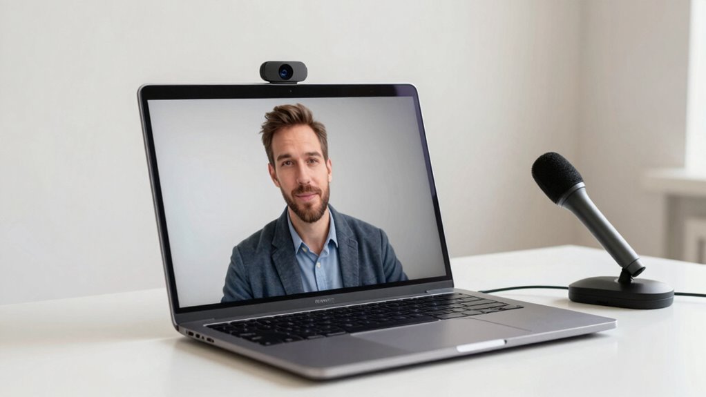 optimal camera and microphone positioning