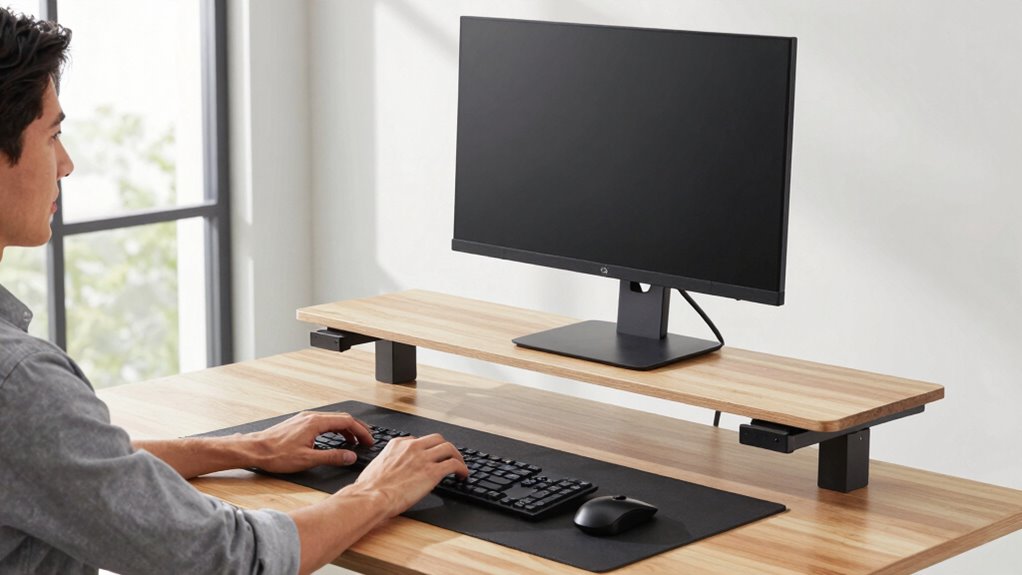 optimal ergonomic desk setup