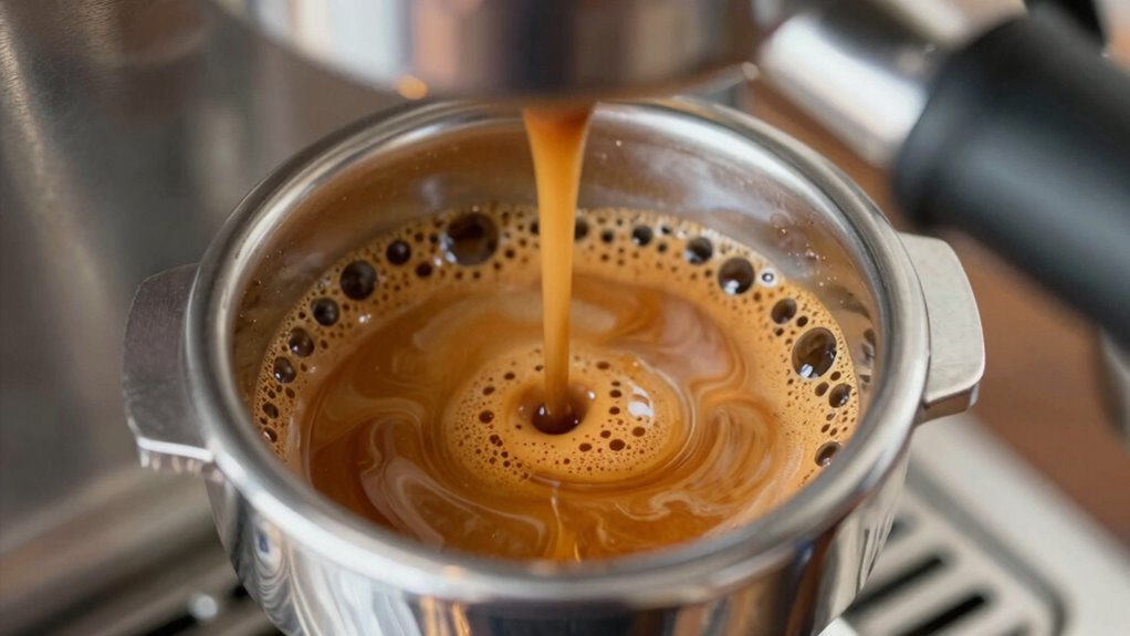 optimal espresso extraction timing