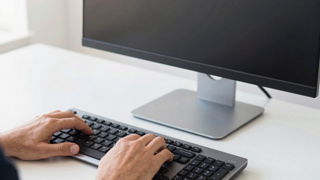 optimal monitor ergonomic placement