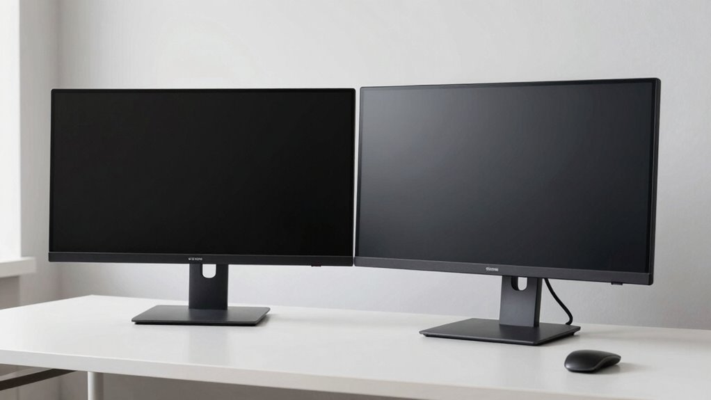 optimal monitor height distance