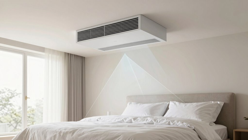 optimize bedroom air flow