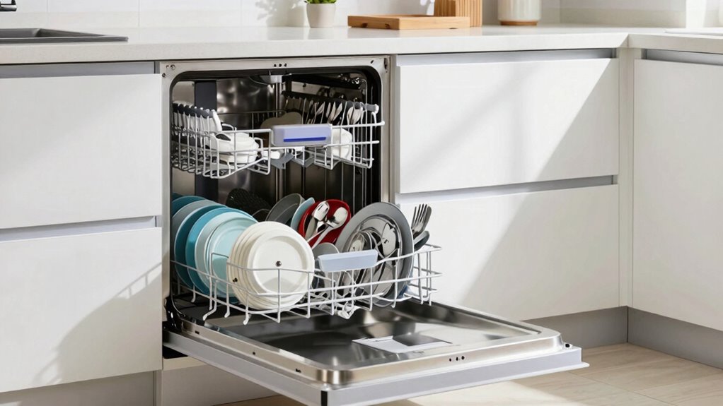 optimize dishwasher water usage