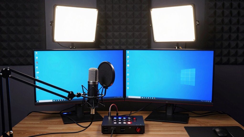 optimize lighting and audio