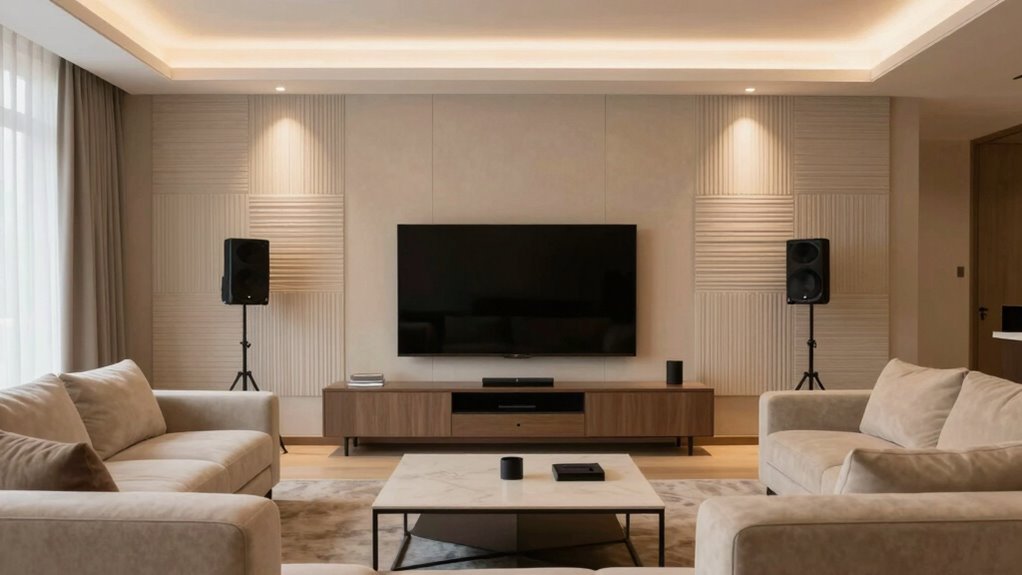 optimize living room acoustics