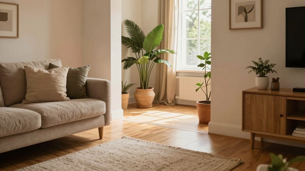 optimize space for coziness