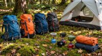 optimized camping load configuration