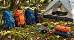 optimized camping load configuration
