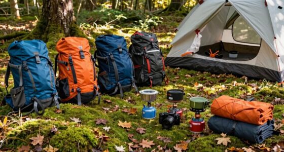 optimized camping load configuration