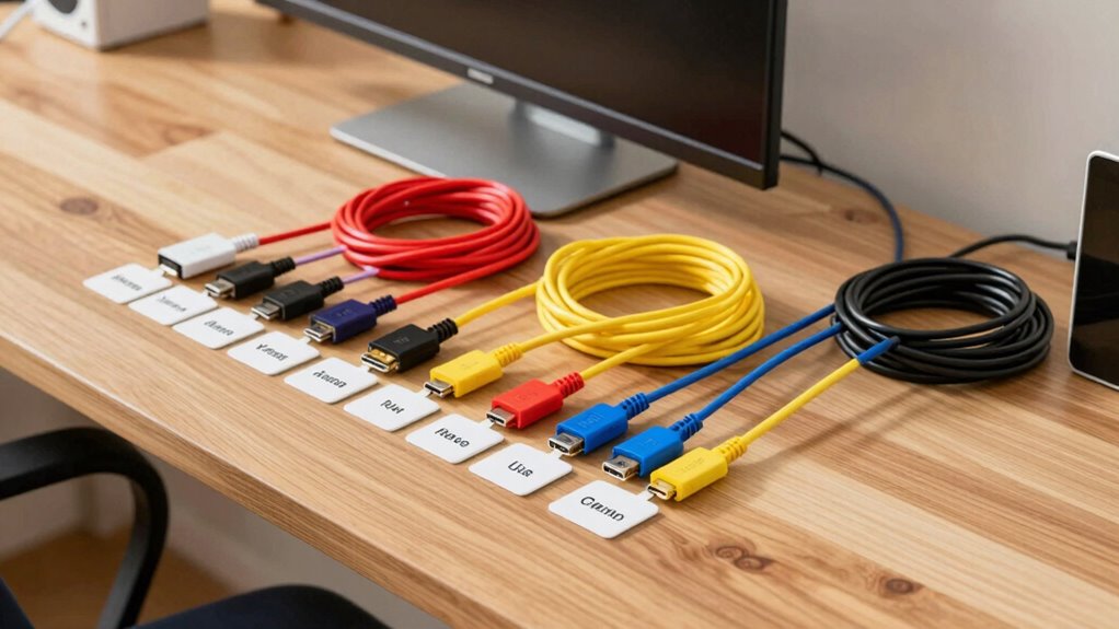 organize cables regularly
