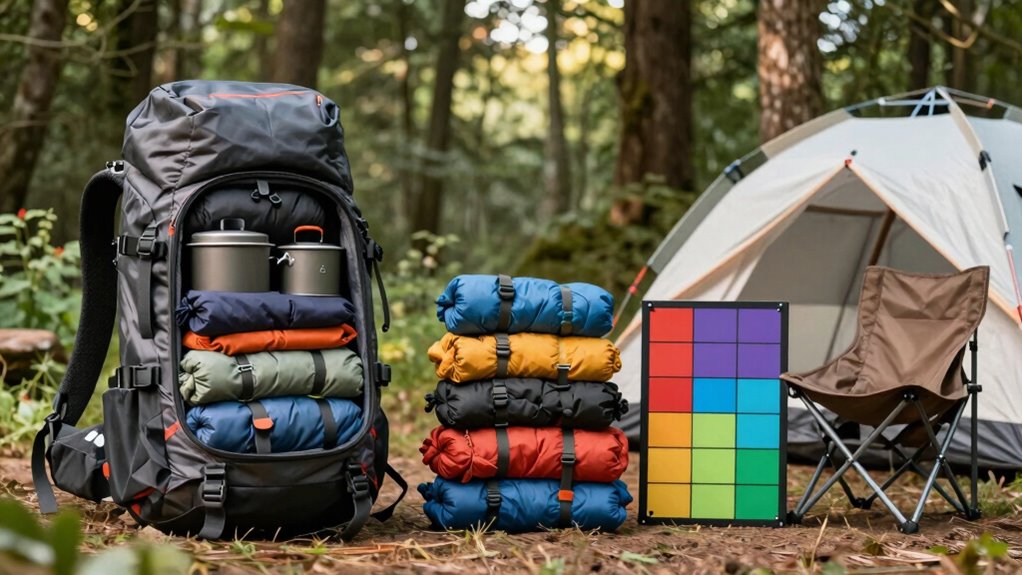 organize gear for quick access