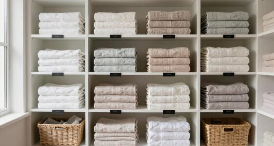 organize linen closet effectively