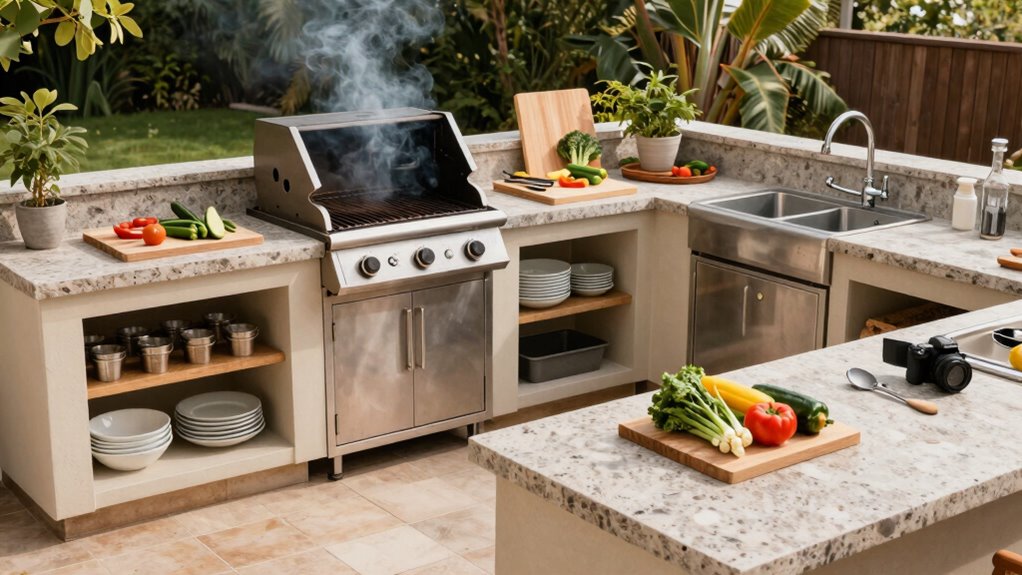 organize protect optimize outdoor cooking