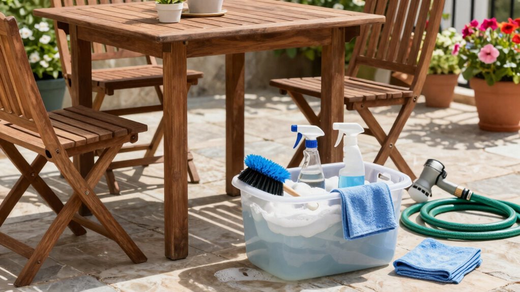 organize supplies and setup