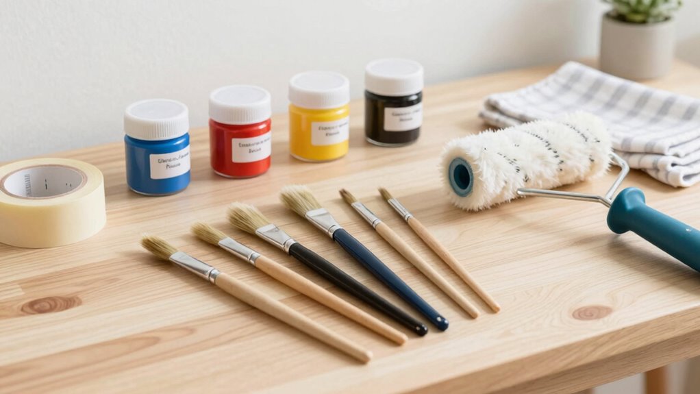 organize tools and supplies