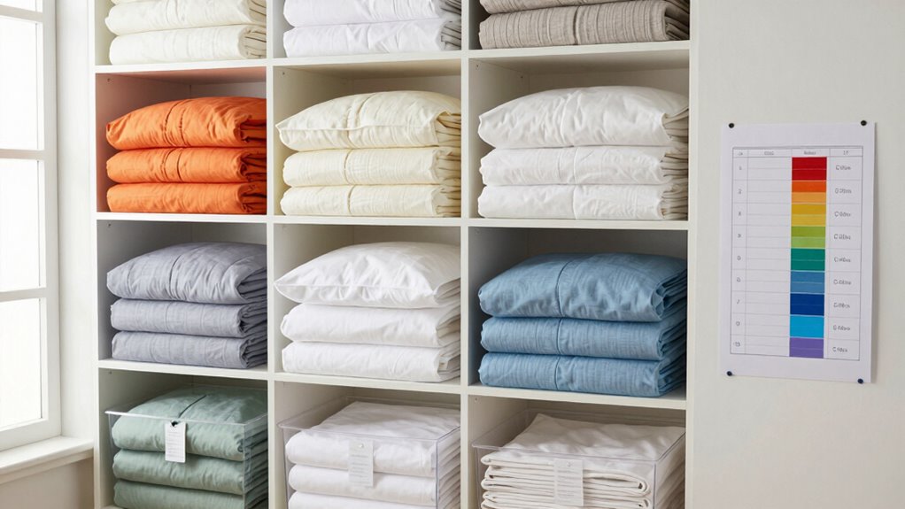organized bedding rotation tips