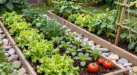organized beginner garden layout
