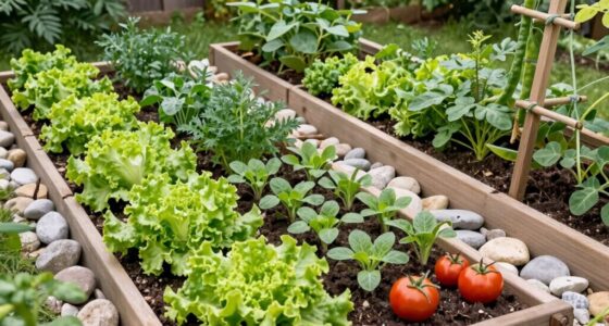 organized beginner garden layout