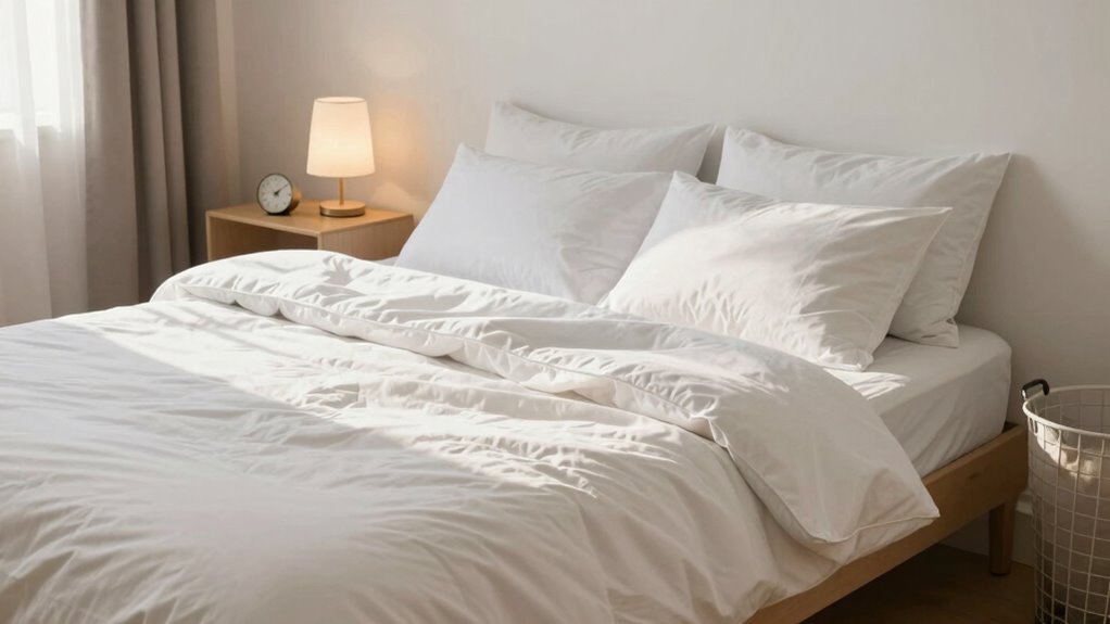 organized clutter free sleep environment