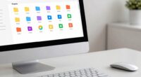 organized digital folder system