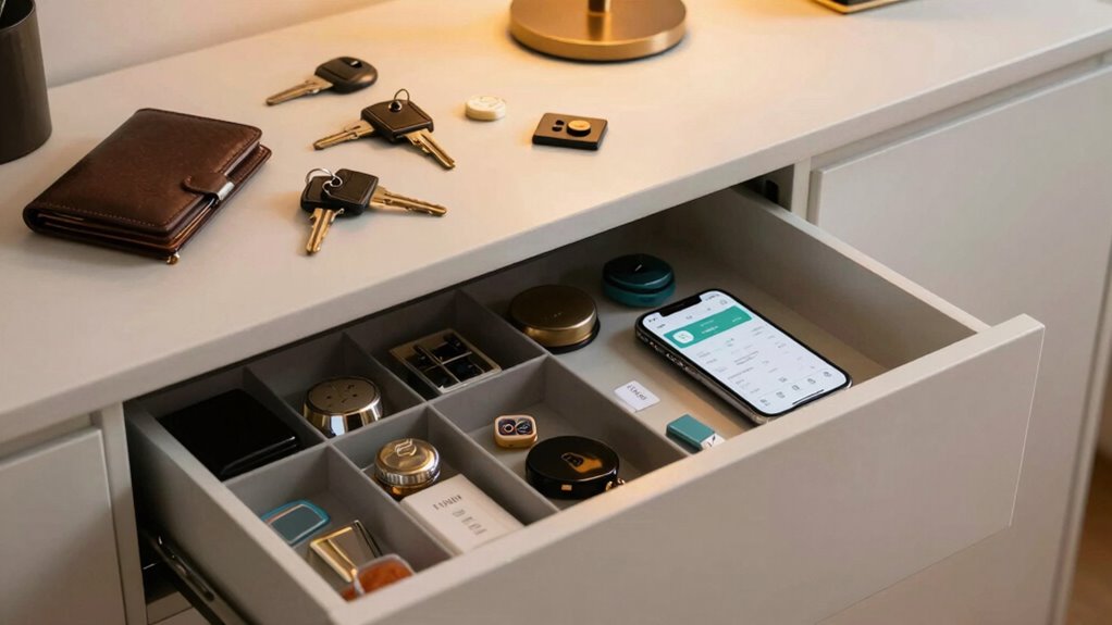 organized key and wallet system