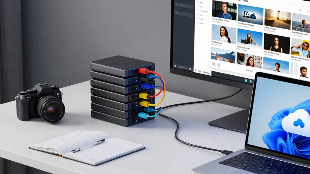 organized local cloud backup
