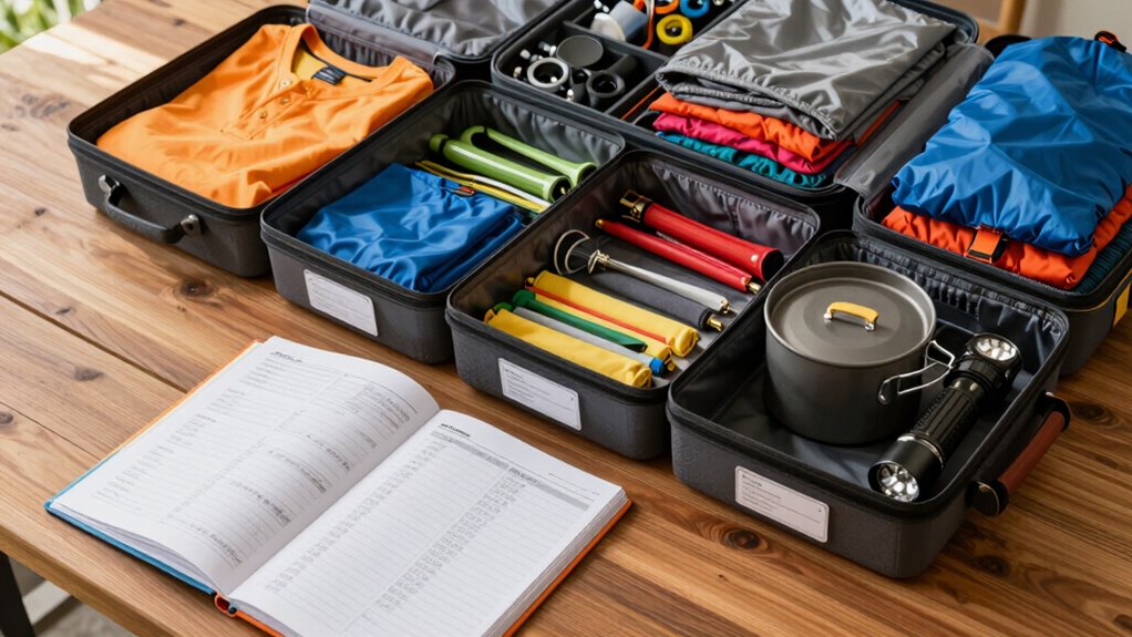 organized packing system strategies