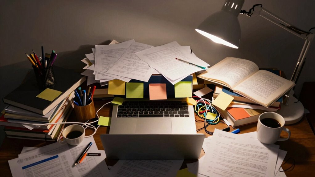 organized workspace boosts focus