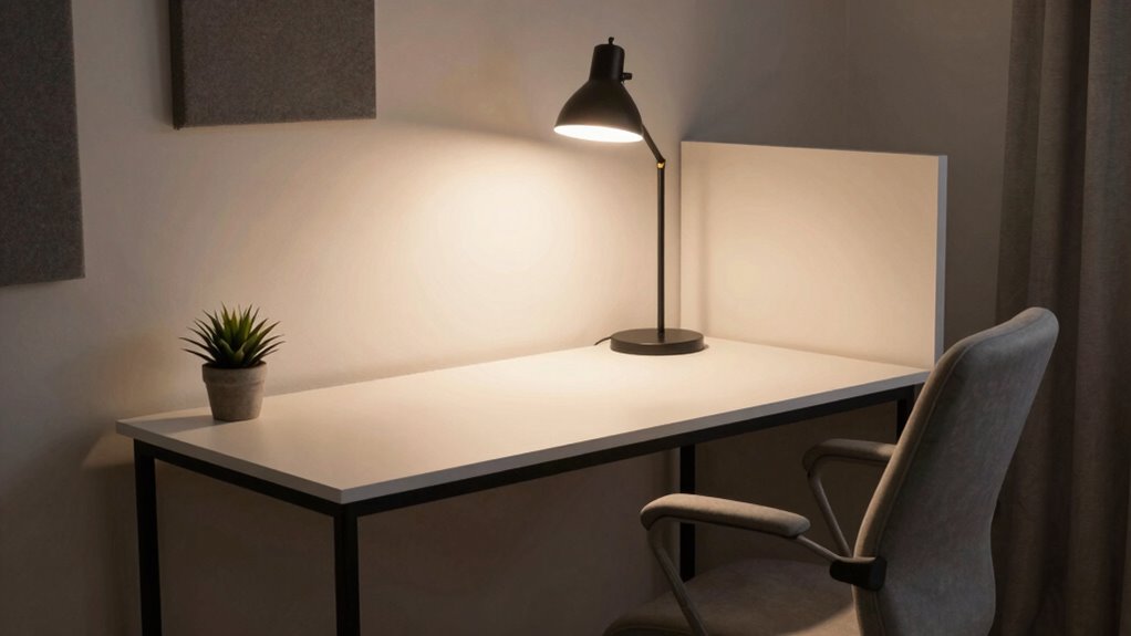 organized workspace for focus