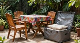 outdoor furniture seasonal maintenance