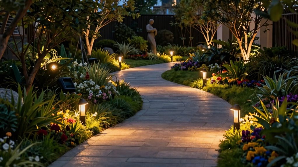 outdoor lighting zone planning