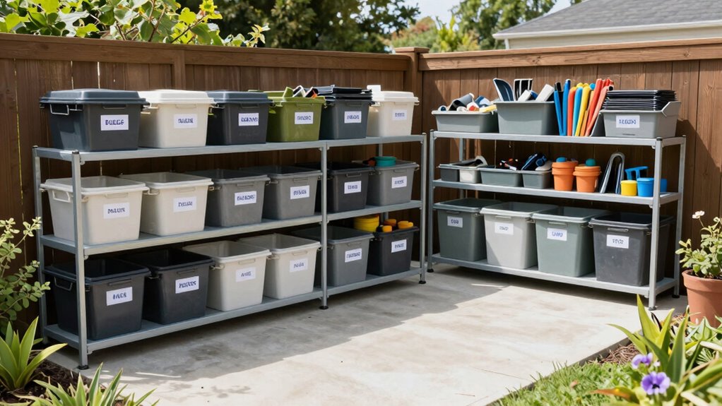 outdoor storage maintenance tips