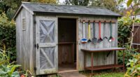 outdoor tool storage protection