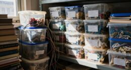 over labeling hampers organization