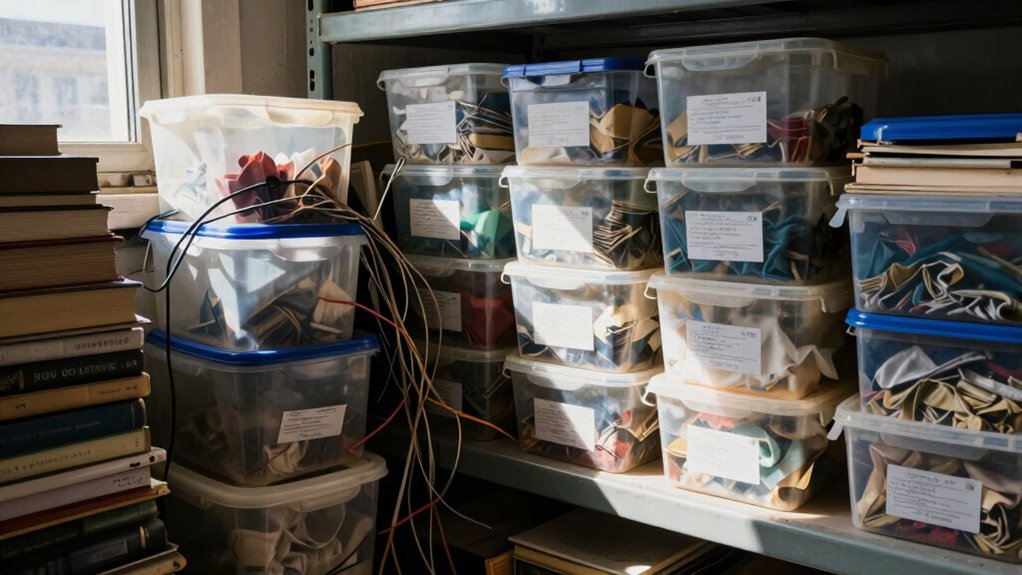 over labeling hampers organization
