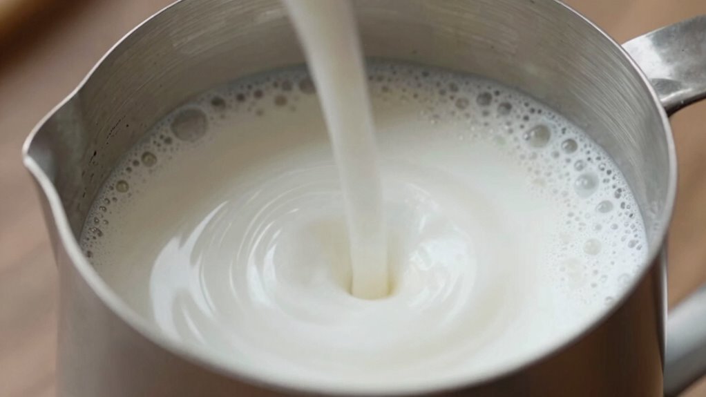 perfect steamed milk technique