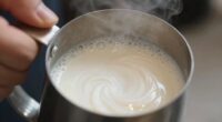 perfectly textured steamed milk